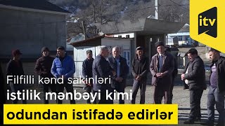 800-dən artıq sakini olan Filfillidə istilik mənbəyi kimi odundan istifadə edilir