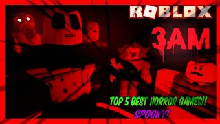 Top5robloxhorrorgames Videos 9tubetv - scariest roblox horror games 2019
