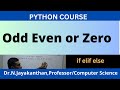 Python Program to Check if a Number is Odd, Even, or Zero – Simple Tutorial!