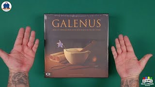 UNBOXING - GALENUS - Board Game - #indabox