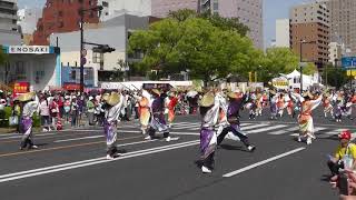 須賀IZANAI連～日月カムナガラ～広島フラワーフェスティバル2018