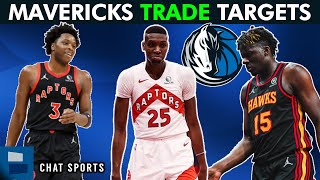 Mavericks Trade Targets With The #10 Overall Pick Feat. Chris Boucher, OG Anunoby & Clint Capela
