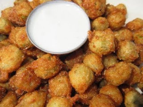 FRIED OKRA in 3 minutes - Learn how to FRY OKRA Recipe Demonstation FRIED OKRA in 3 minutes - Learn how to FRY OKRA Recipe Demonstation