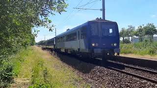 Autorail X2800 / X2100 au RMCA Cote d'Amour