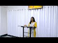 By Faith Embrace Your Difficulties - Pastor Annu Mahesh