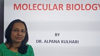 shreeram live class DR alpana kulhari molecular biology