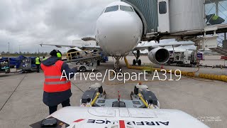 Arrivée et Départ A319 Air France