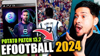 NUEVO!!! eFOOTBALL 2024 para PS3 | POTATO PATCH 13.2 | BIEN EXPLICADO✅