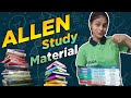 Allen kota study material and dresses || allen study material for neet|| #allenkota