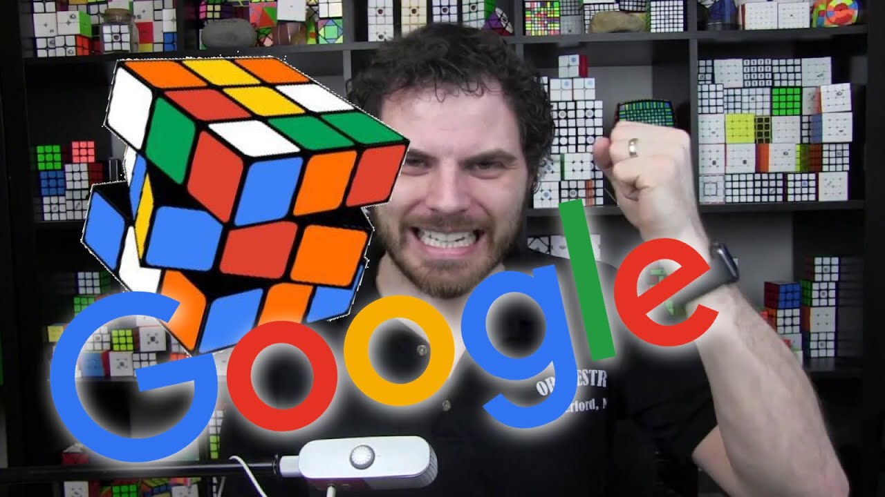 Solving The Rubik S Cube Google Doodle From The 40th Anniversary Youtube