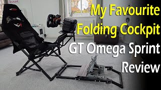 Hands Down My favourite Folding Cockpit!  GT Omega Sprint Review 😎