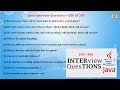 Java Interview Questions – 200 out of 380