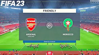 FIFA 23 | Arsenal vs Morocco - Friendly - Full Gameplay