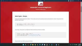JavaScript Array part 2 | JavaScript course for beginners
