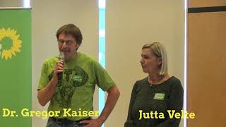 Dr. Gregor Kaiser und Jutta Velte: \