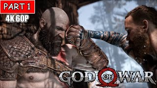 God Of War  Part 1  PC GamePlay [4K60P]