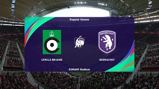 Cercle Brugge vs Beerschot 3-1 | Jupiler Pro League | PES 2021