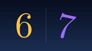 6 Is Perfect. 7 Is Chaos.