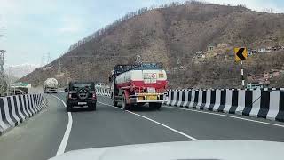 #nh44 Banihal flyover view from my camera lens