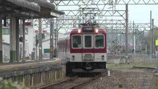 近鉄江戸橋駅構内踏切１番線側のブザー音