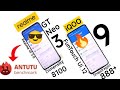 Realme GT Neo 3 vs iQOO 9 Antutu Test Dimensity 8100 vs Snapdragon 888+ Heating Test 🔥