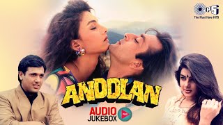 Andolan Movie Songs - Audio Jukebox | Govinda, Sanjay Dutt, Mamta Kulkarni | 90's Hit Songs