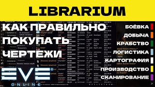 EVE ONLINE - LIBRARIUM.2ПАРСЕК - КАК ПРАВИЛЬНО ПОКУПАТЬ ЧЕРТЕЖИ  | СОЛО ПРОИЗВОДСТВО.