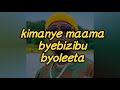 tubiddemu by Karol kasita ft Eddy kenzo lyrics video 🎵