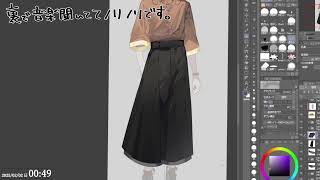 強・絵作業音声配信