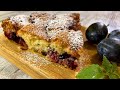 Original Plum Torte - quick and easy classical plum cake recipe