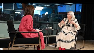 Elisa Carrió con María Laura Santillán - Infobae -  9/10/2024