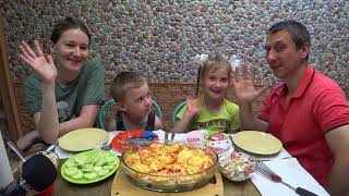 МУКБАНГ УЖИН ОТ НАСТИ | MUKBANG DINNER FROM NASTYA #dinner #mukbang #мукбанг #StepFamily #ужин