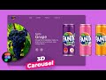 Figma Tutorial : 3D Carousel Animation / Prototyping Tutorial In Figma ⚡