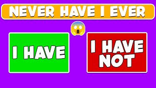 Never Have I Ever! 😱 | General Questions ❓