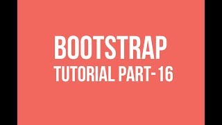 Bootstrap Tutorial Part - 16 | DROPDOWNS
