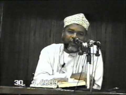 HAKI ZA MUME KWA MKEWE 1/4 - SHEIKH NASSOR BACHU - YouTube