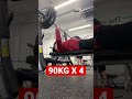 90kg bench press for 4 reps