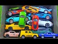 Box Full Of Diecast Cars - Nio, Audi, Lexus, Porsche, BMW, Maybach, Range Rover, Ferrari 33