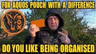 FOX AQUOS POUCH WITH A DIFFERENCE - JUST WHAT IVE BEEN LOOKING FOR - CARP FISHING