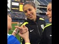 Carli Lloyd & Ashlyn Harris & Kelley O'Hara