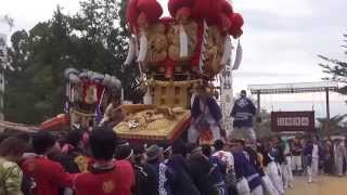 2014　上高野　井手向太鼓　五十鈴神社にて