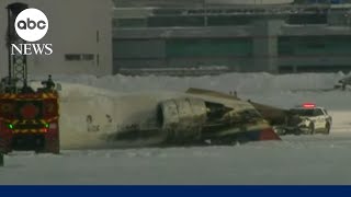 Delta flight has 'incident' upon arrival at Toronto airport, 8 injured