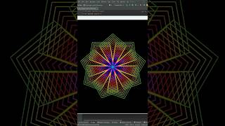 Python Turtle Fun #44 | ✨ Create a Mesmerizing Polygon Spiral Flower 🌺 with Python Turtle! 🐢🎨