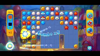 Fishdom 2880 - Super Hard Level (11 Moves)