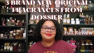 3 Brand New Original Fragrances from DOSSIER|My Fragrance Collection 2023