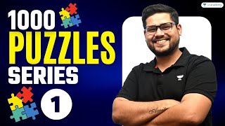 (Class-1) 1000 Puzzle Series | Reasoning For Bank Exams 2023 | Ankush Lamba | Bank Affairs