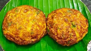 கரண்டி ஆம்லெட் | Karandi omelette recipe in tamil | Omelette recipe | Egg omelette