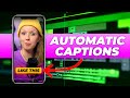 Automatic Animating Captions with Submachine in Premiere Pro