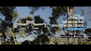 Book Drone Shoot Worldwide with Dazz Drones | Upgrade your upcoming Shoot with us | #dazzdrones