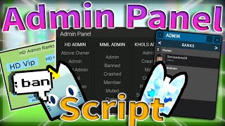 HD Admin Panel Script [2023]